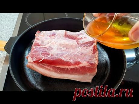 Просто налейте пиво на мясо, и оно всегда будет вкусным, вкусное мясное блюдо # 092