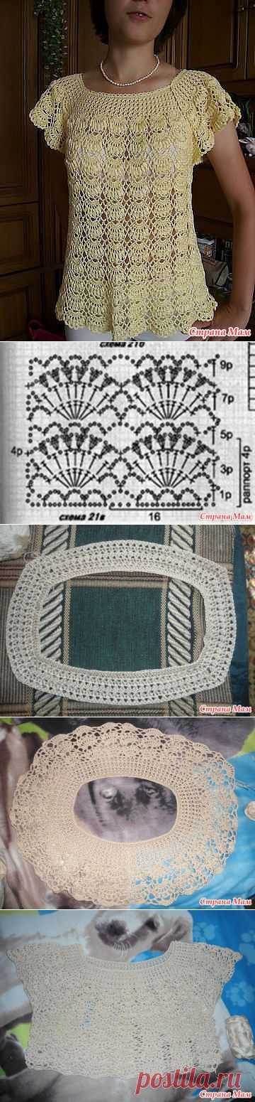 Кофточка Солнышко от Людмилы Макаровой - Вяжем вместе он-лайн - Страна Мам