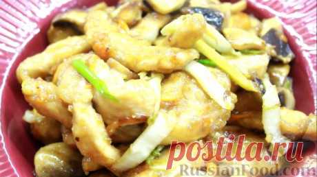 Рецепт: Курица с овощами по-китайски на RussianFood.com