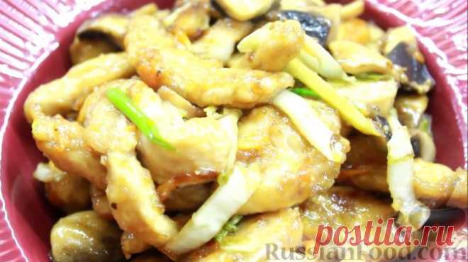 Рецепт: Курица с овощами по-китайски на RussianFood.com