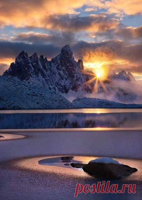 Grand Tetons in winter  |  Найдено на сайте affordablerents.com.