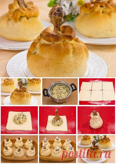 Лучшие кулинарные рецепты: Куриные ножки в мешочке