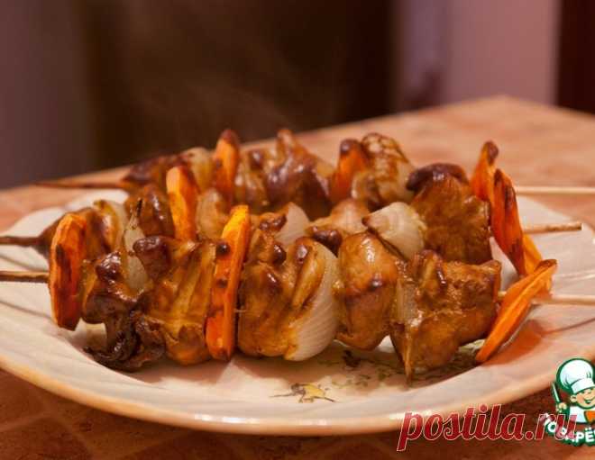 Шашлычки домашние из куриной грудки – кулинарный рецепт