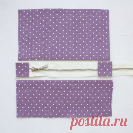 Как сшить простой и удобный холдер на молнии - Ярмарка Мастеров - ручная работа, handmade