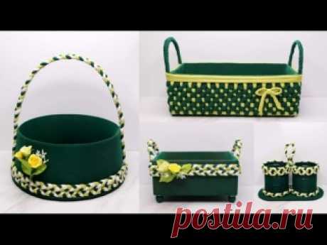 4 креативные идеи многоцелевых контейнеров из ненужной ткани