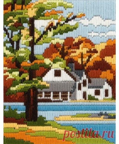 Gallery.ru / Фото #1 - Вышивка и схемы в технике long stitch. - Los-ku-tik