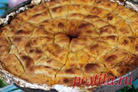 Бурма из дрожжевого теста с тыквой | Гид Вкуса .RU