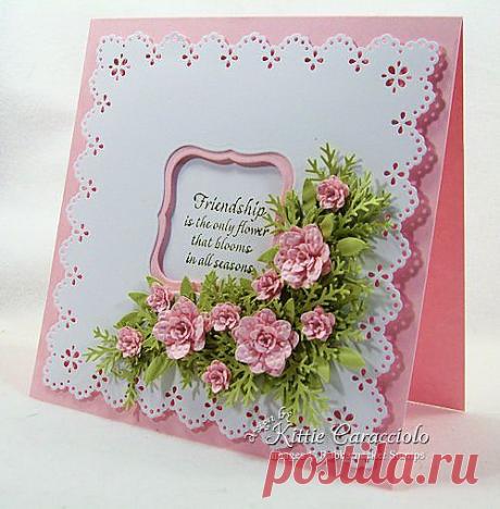 Открытка ручной работы