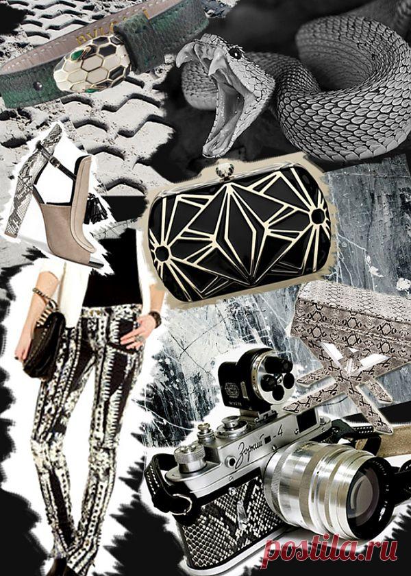 Змеиный принт / Фактуры / Модный сайт о стильной переделке одежды и интерьера
