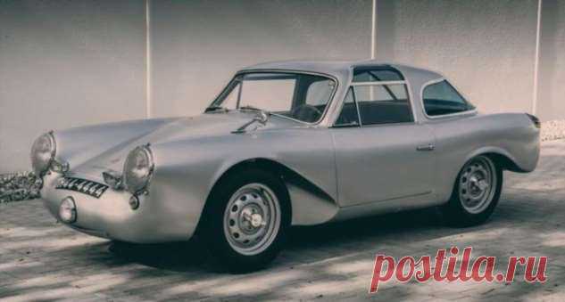 Gloeckler-Porsche 356 Coupe 1954 года . Тут забавно !!!