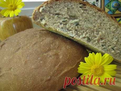 Рецепт- Хлеб домашний из цельно-зерновой муки - YouTube