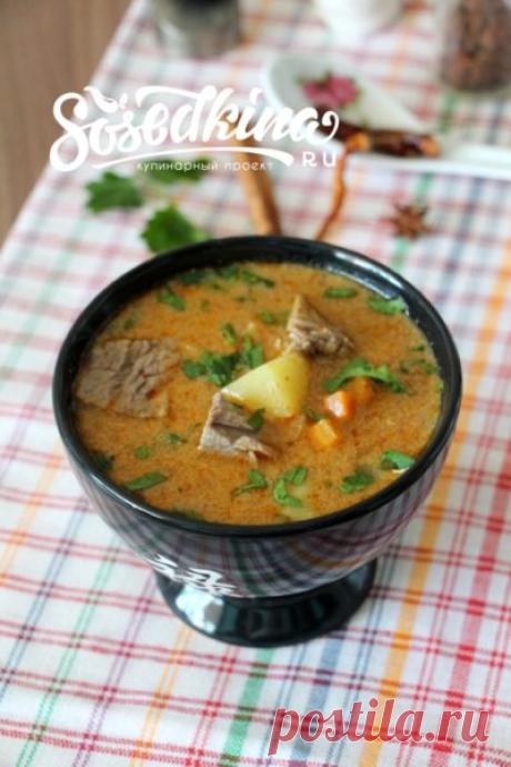 Суп Массаман карри (Massaman Curry). 

рецепт