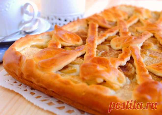 (23) Дрожжевой пирог с яблоками и корицей - пошаговый рецепт с фото. Автор рецепта Татьяна . - Cookpad
