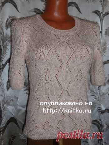 Женская кофточка спицами с описанием и схемами, Вязание для женщин