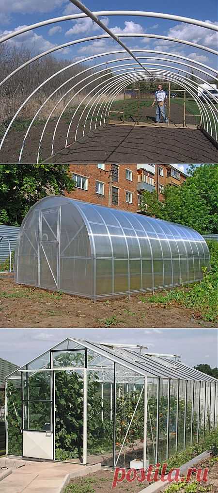 Критерии выбора теплиц: материал, форма.