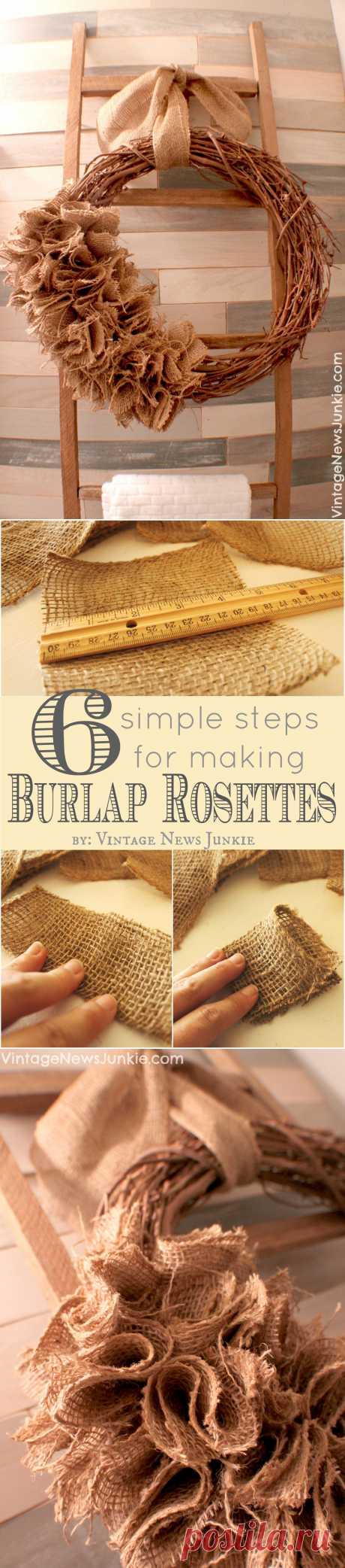 How to Make a Burlap Wreath {Video Tutorial}