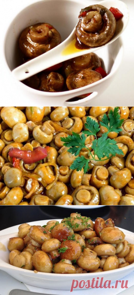 Любите пикантные закуски? Приготовьте шампиньоны по-корейски! — Вкусные рецепты