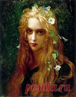 Ernest Hebert (1817-1908), "Ophelia" | Flickr - Photo Sharing!