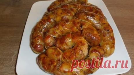 ДОМАШНЯЯ КОЛБАСА В ФОЛЬГЕ