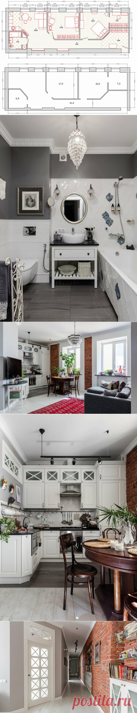 Преображение старенькой питерской трешки: фото до и после | INMYROOM | Дзен