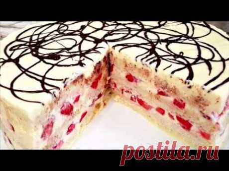 Торт за 5 минут БЕЗ Выпечки &quot;ЗАГАДКА&quot; БЕЗ ДУХОВКИ И ПЕЧЕНЬЯ. Cake in 5 minutes