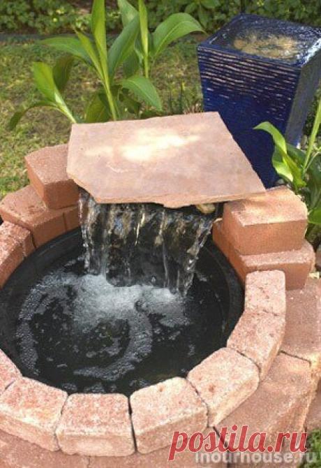 Фонтан для дачи своими руками / Медицина для всех