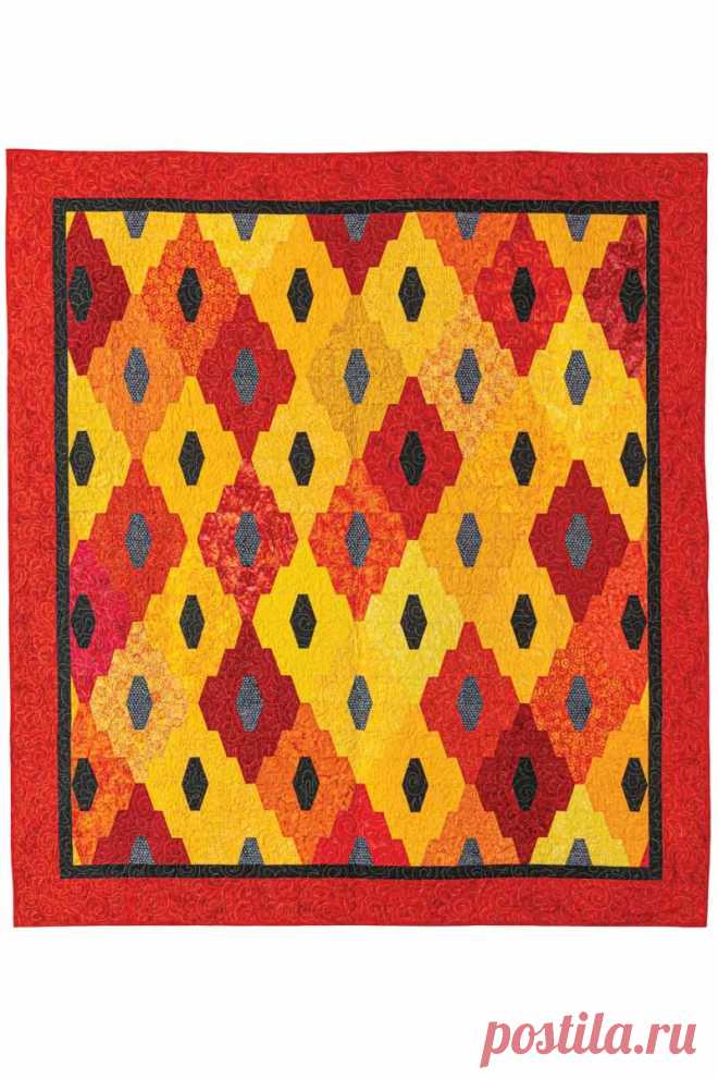 Tumble Mums Quilt Pattern Download | Quilting Daily