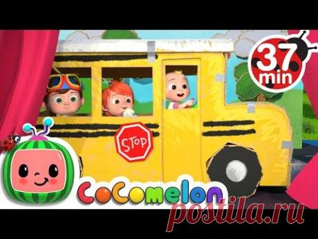Wheels on the Bus (Play Version) + More Nursery Rhymes & Kids Songs - CoComelon