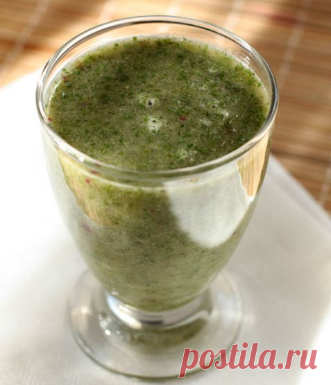 Рецепт - Зеленый коктейль | Безалкогольные коктейли | Рецепты | Online.ua