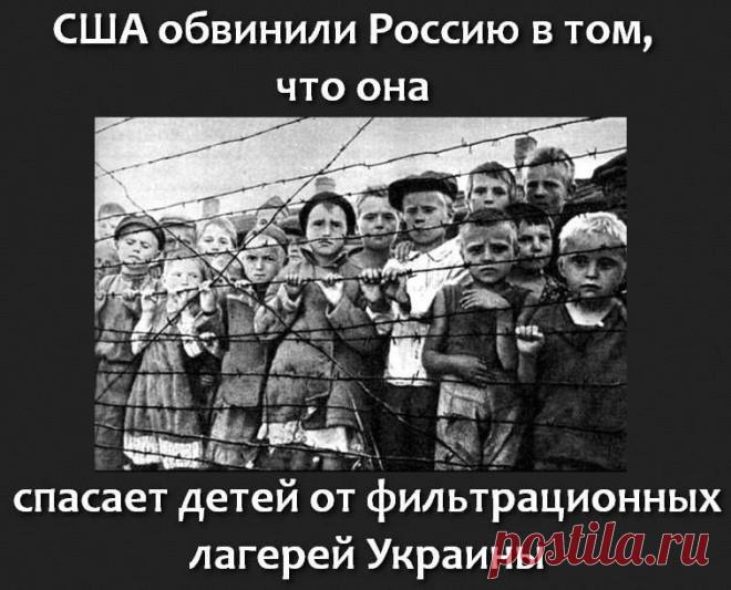 США обвинили Россию в спасении детей Новороссии от фильтрационных лагерей Украины.
Москва. 13 июня. В министерстве иностранных дел Украины заявляют о незаконном вывозе детей-сирот из города Снежное в Донецкой Народной Республике в Россию и обвиняют российскую сторону в нарушении ряда соглашений в связи с пропуском детей через границу без соответствующих разрешительных документов.
источник: http://www.interfax.ru/world/380809