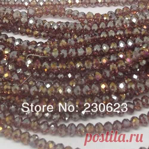 Wholesale Product Snapshot Product name is Бесплатная доставка топ quanlity 750 шт. 4 мм 10 цвет выбор цветовой гаммы кристалл AB Factecd хрусталя бусины широкий бусины