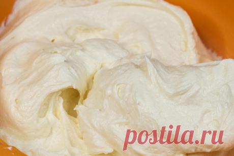 Крем «Пломбир» для торта — классический рецепт заварного крема на сметане