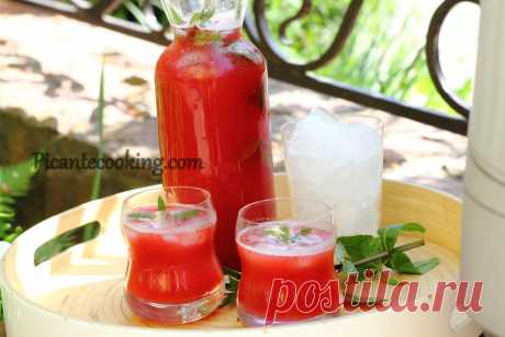 Полуничний лимонад | Picantecooking