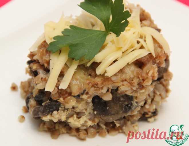 Гречка, запеченная с грибами 
