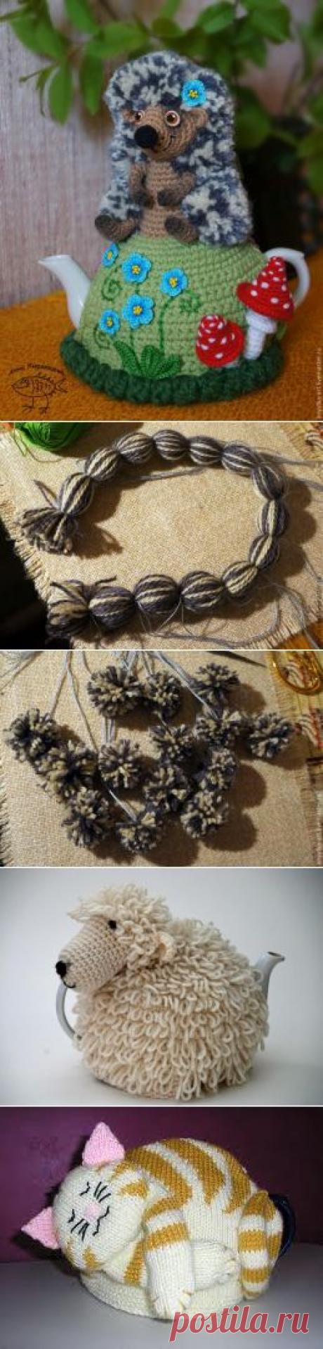 Нарядная «шубка» для чайника — Рукоделие