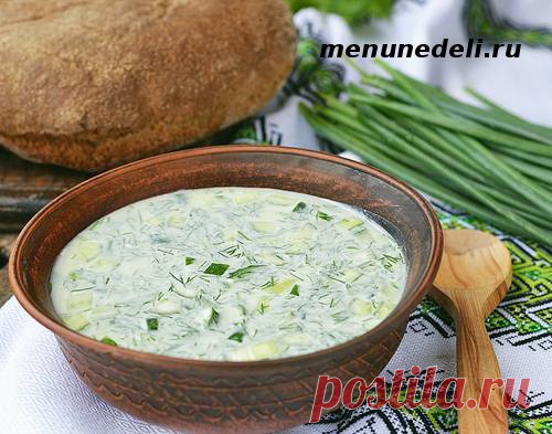 Рецепт окрошки с языком с пошаговыми фото / Меню недели