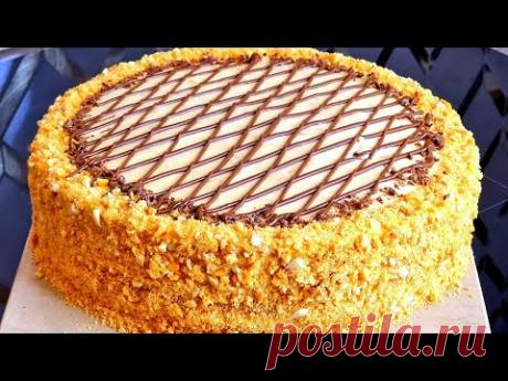 🔥НАУЧИЛ ФРАНЦУЗСКИЙ ПОВАР!ТЕПЕРЬ ВЫ ПОБЕЖИТЕ НА КУХНЮ!ЭТО ЛУЧШИЙ ТОРТ ТАЮЩИЙ ВО РТУ! КРУЧЕ НАПОЛЕОНА