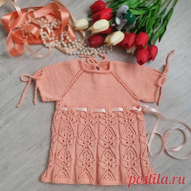 Нежнейшее платьице для маленькой модницы