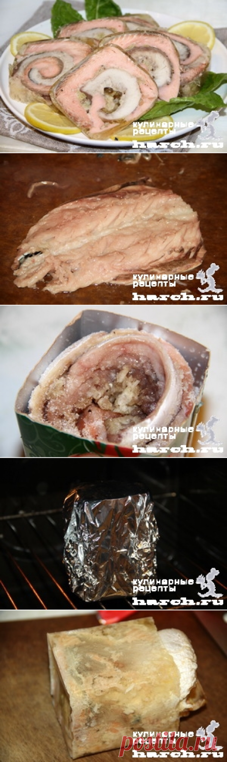 РУЛЕТ ИЗ ГОРБУШИ СО СКУМБРИЕЙ