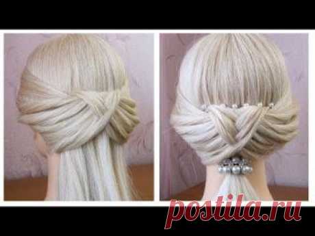 Coiffure simple et rapide 🌟 pour tous les jours et pour les fêtes 🌟 facile à faire soi même