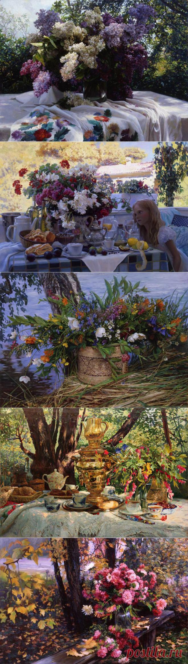 Художники Константин Мирошник и Наталья Кургузова-Мирошник.