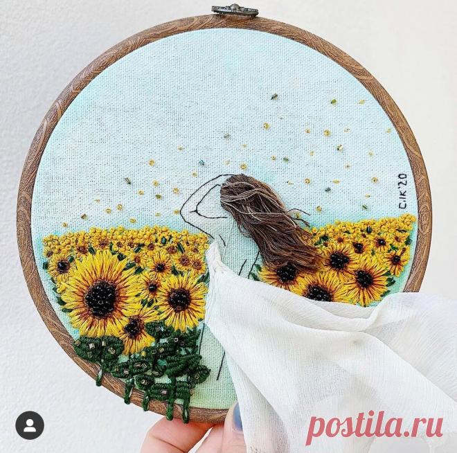 Мастерица вышивает такие НЕОБЫЧНЫЕ работы, что её персонажи выходят за пределы пялец: в одной работе умещается множество техник | Вышивка is Love | Яндекс Дзен