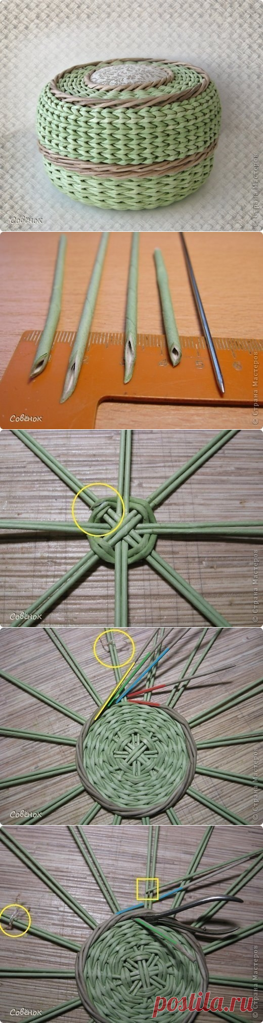 Шкатулка из бумаги