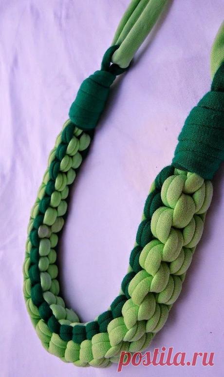 5 collares de trapillo hechos a mano - Paperblog