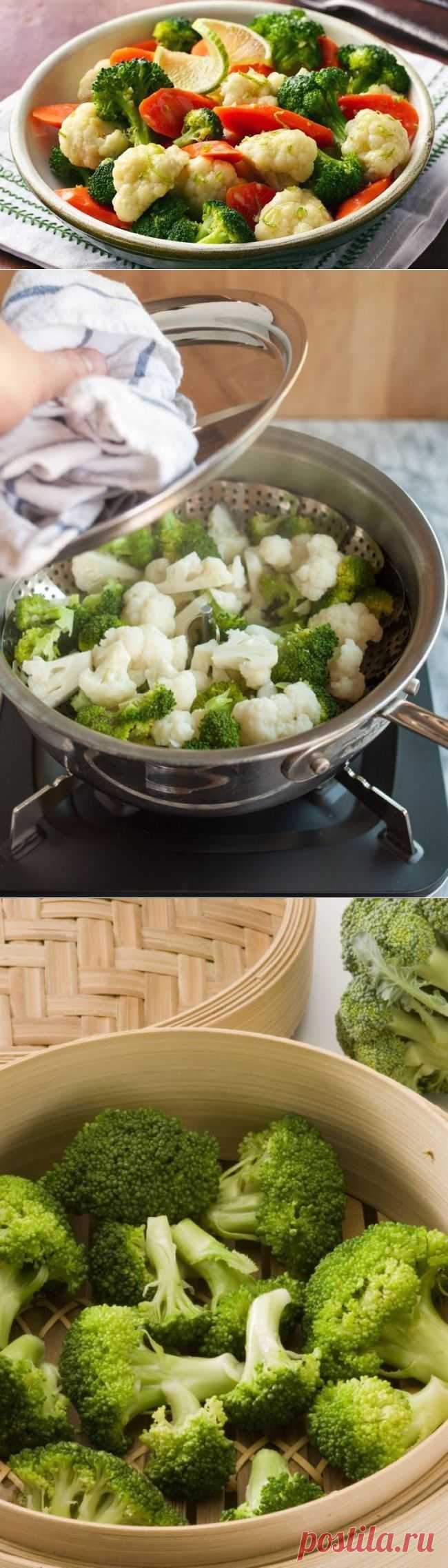 Добавляем вкуса и аромата овощам в пароварке