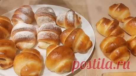 Сдобные Булочки с начинкой! Воздушные Как ПУХ!