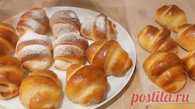 Сдобные Булочки с начинкой! Воздушные Как ПУХ!