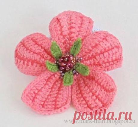 Вязаный цветок — Малопа | Эфария