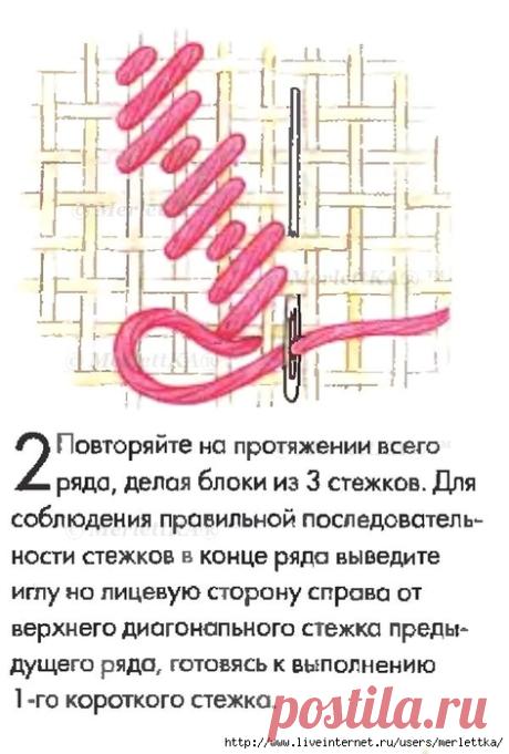 ОСНОВЫ ГОБЕЛЕНА ☼ Блочные ШВЫ