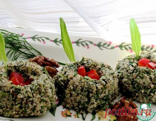 Пхали из шпината – кулинарный рецепт